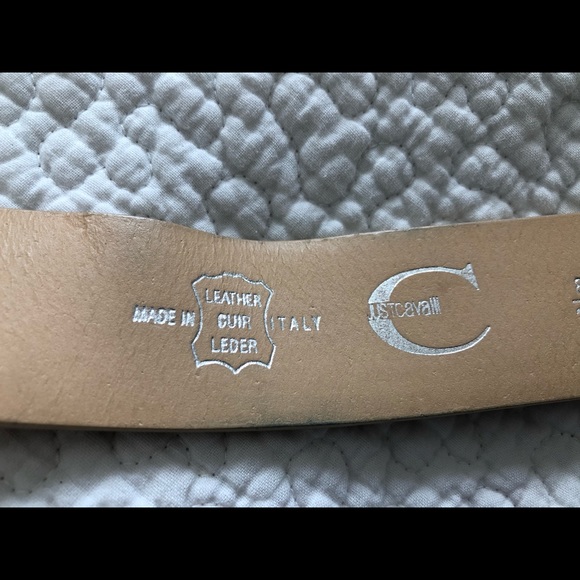 Just Cavalli leather belt - Picture 5 of 6